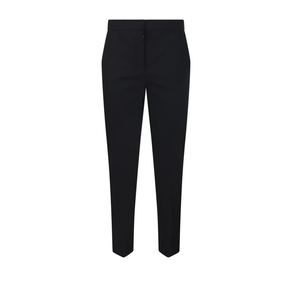 Max Mara Black Straight Trousers, Female, S, Malika Trousers