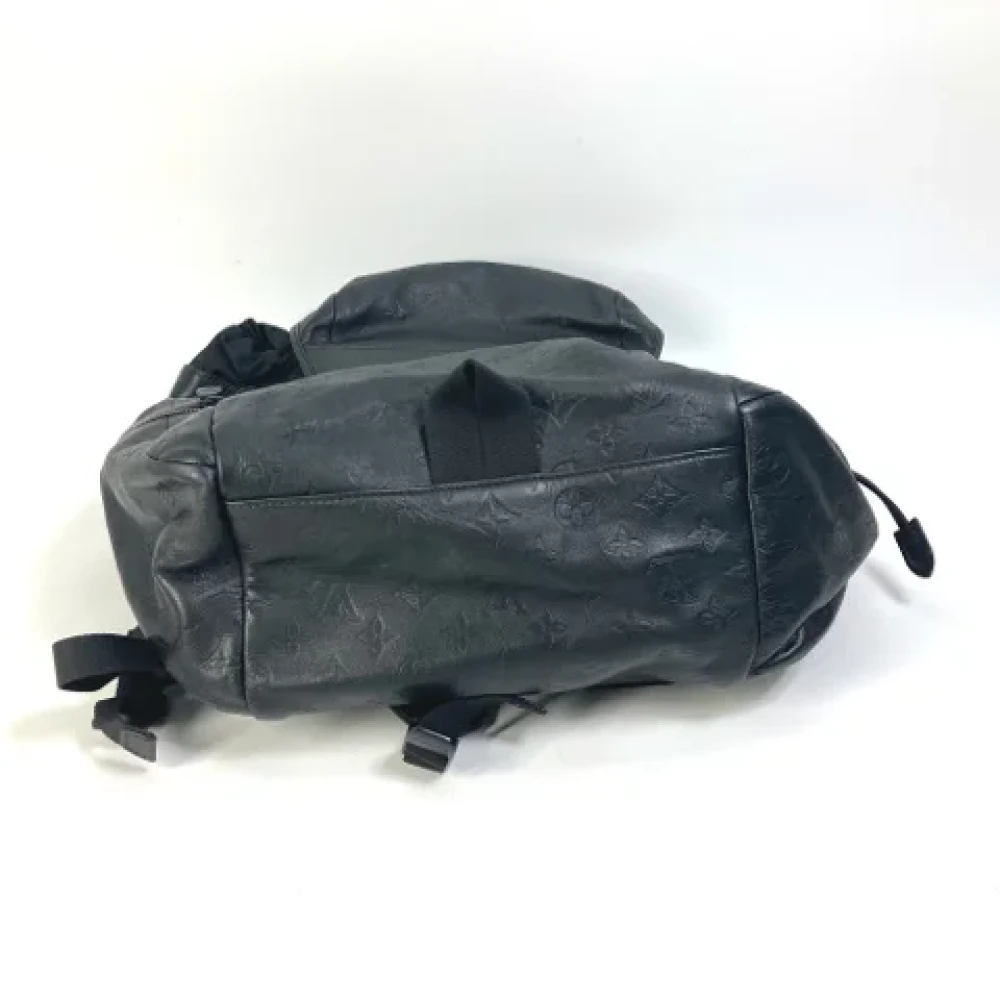 Louis Vuitton Vintage Pre-owned Leather shoulder-bags Black Dames
