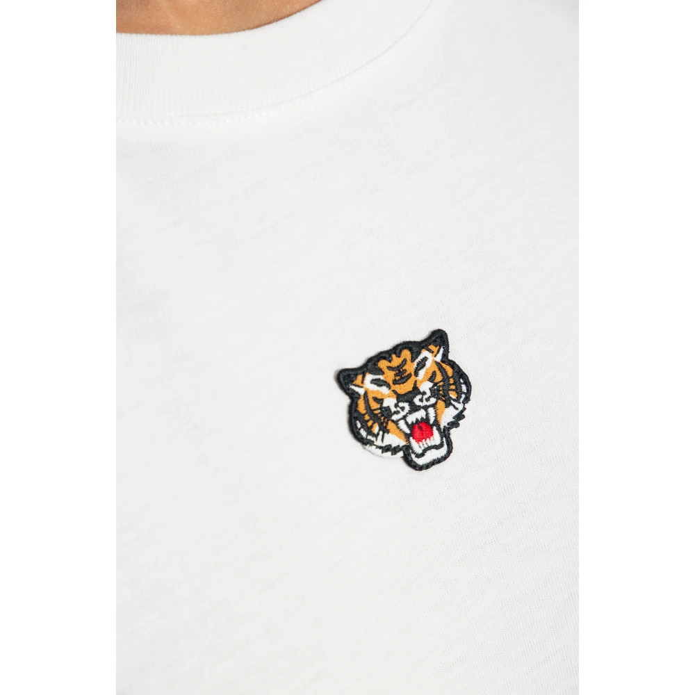 Kenzo T-shirt met logo White Dames