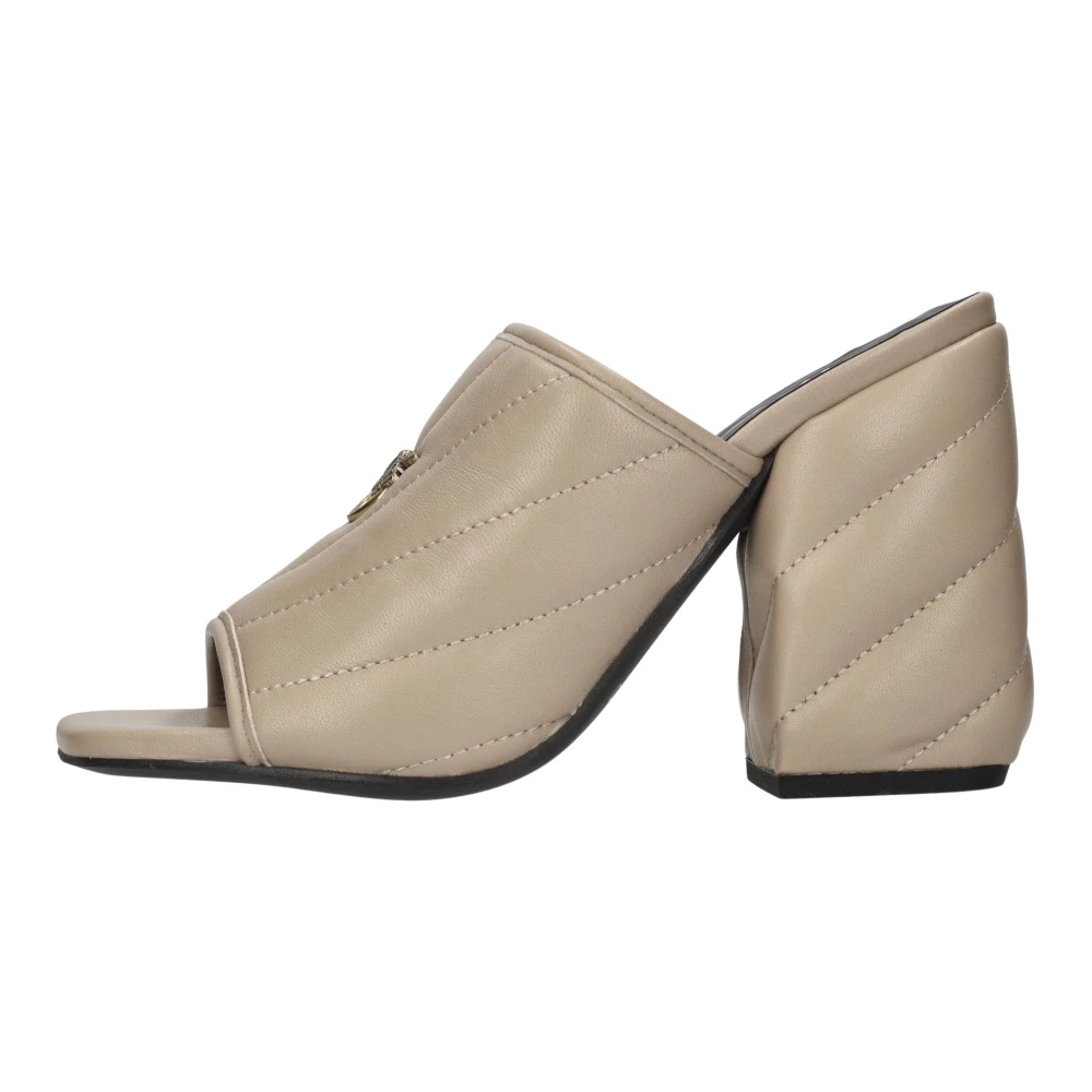 Pinko Vrouw Beige Heeled Mules