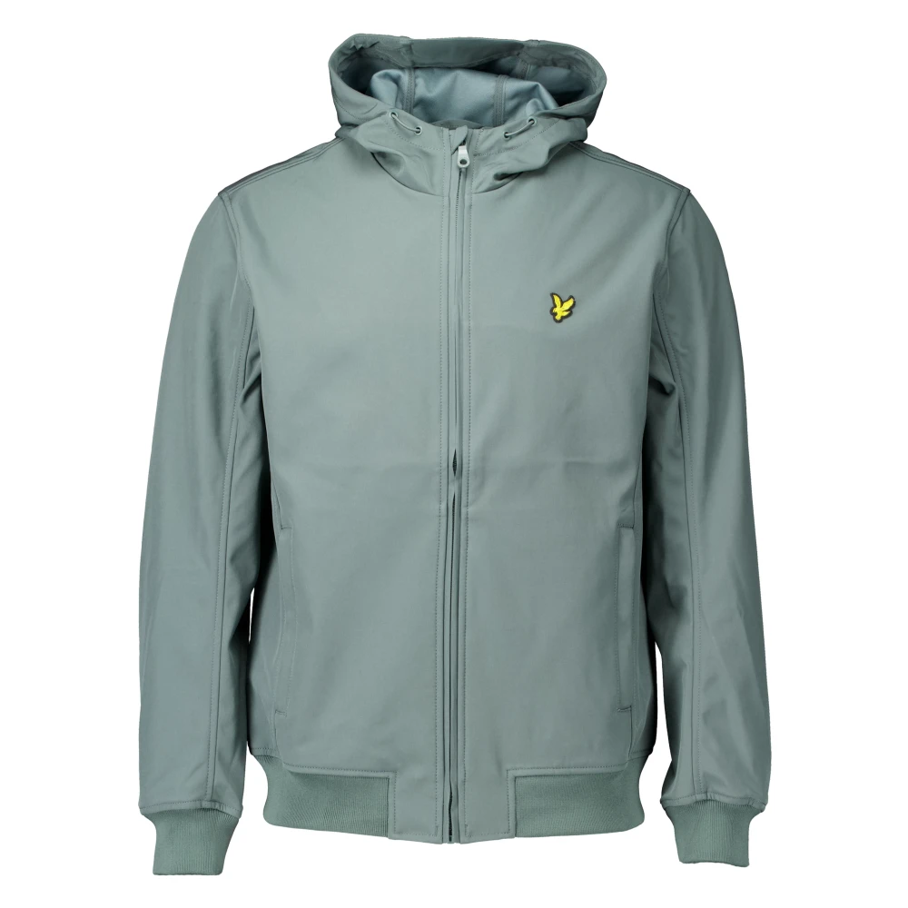 Lyle & Scott Men's Green Mesh Back Softshell Jacket