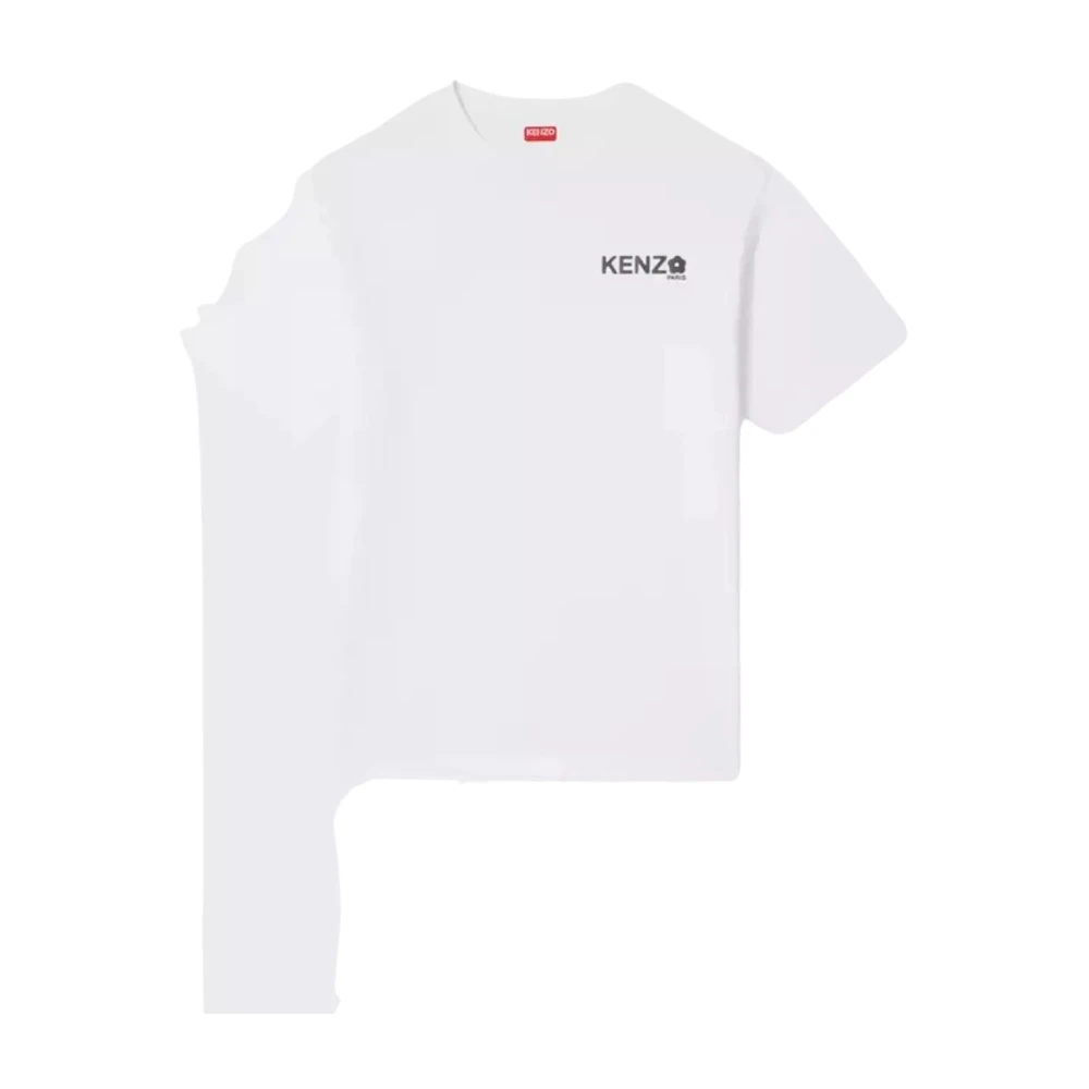 Kenzo Witte T-shirts en Polos met Bloemmotief White Heren