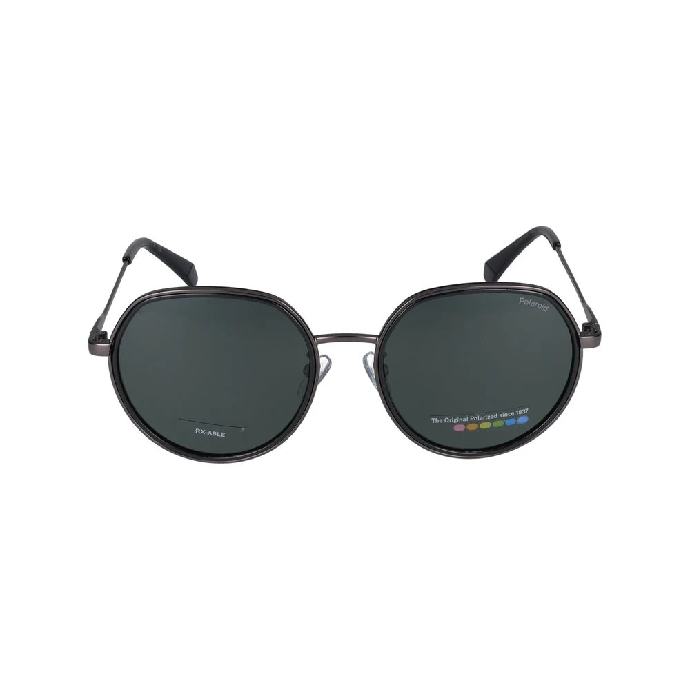 Polaroid Unisex Dark Matte Ruthenium Sunglasses