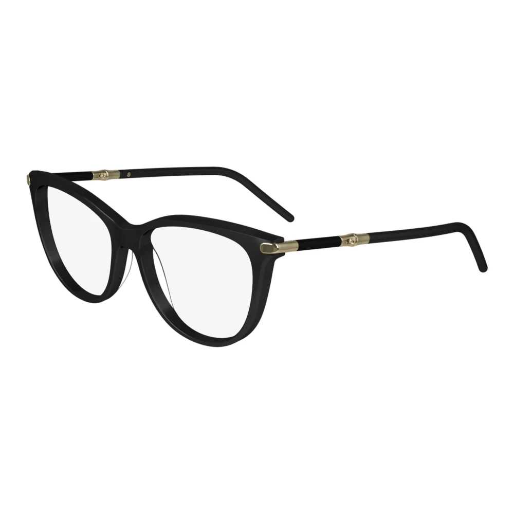 Longchamp Unisex Black Glasses, 53 Mm, Eyewear Frames