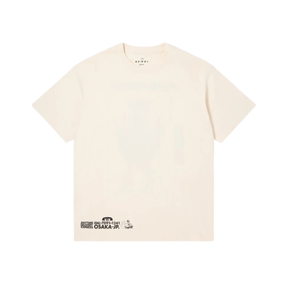 Edwin - Tops > T-Shirts - White - Edwin - Modalova