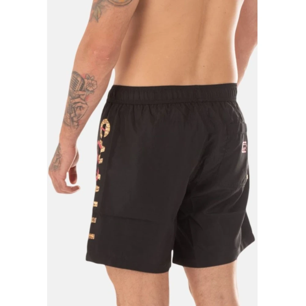 Just Cavalli Mannen Logo Kostuum Black Heren