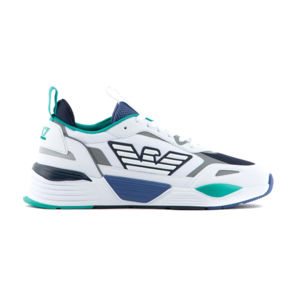 Emporio Armani Ea7 Men's Multicolor Sneakers,, Trainers Size 7