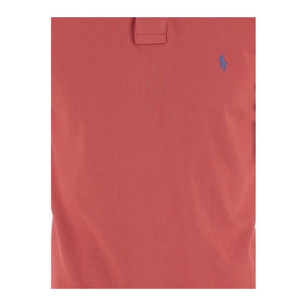 Polo Ralph Lauren Klassieke Katoenen Poloshirt Rood Red Heren