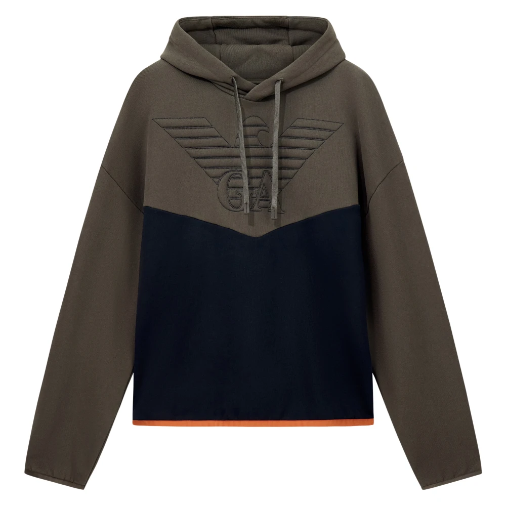 Emporio Armani , Hoodies, Male, Multicolor, S, Hoodies