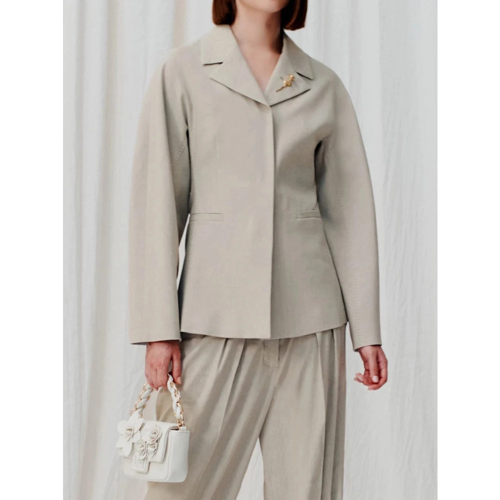 Marella Afgerond Modern Stijl Waterfilter Gray Dames