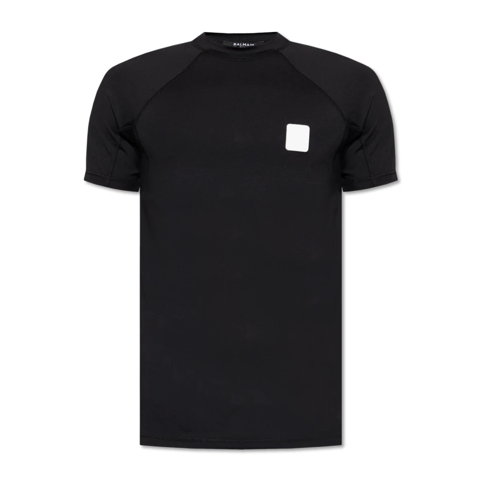 Balmain - Tops > T-Shirts - Black - Balmain - Modalova