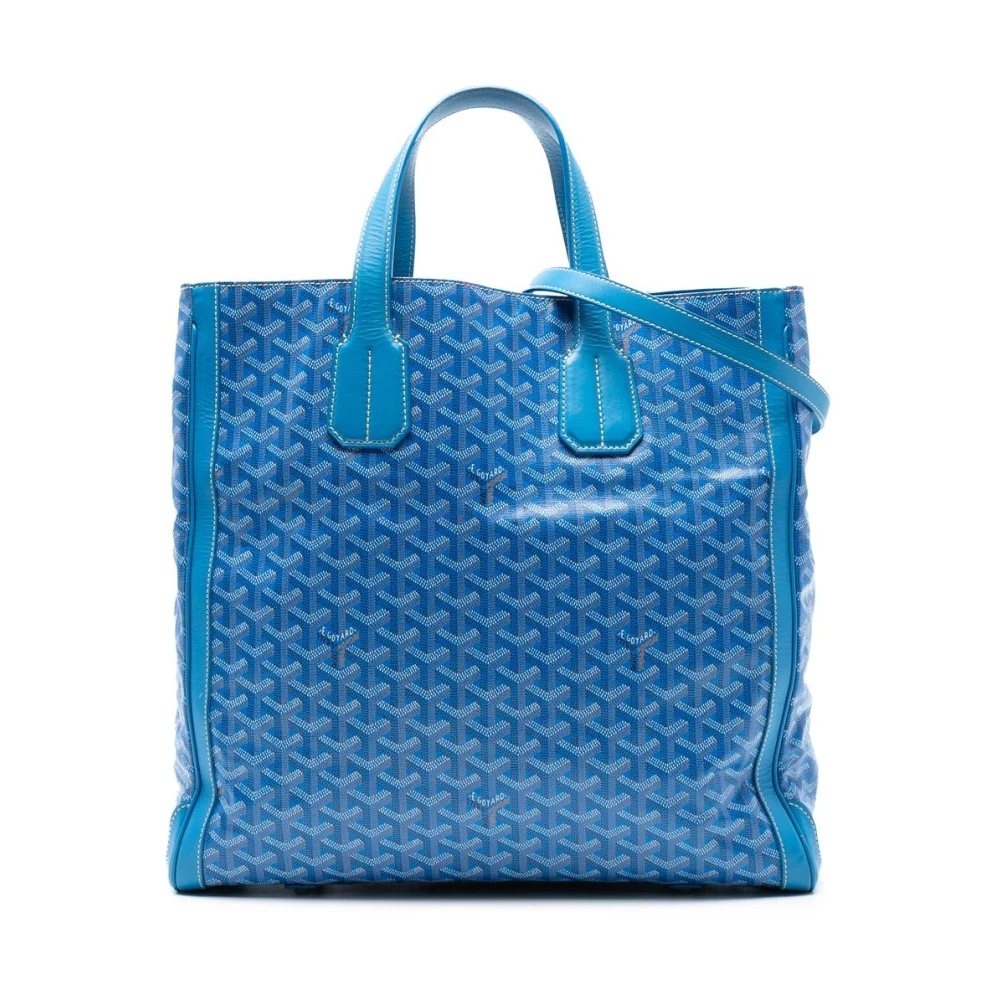 Goyard Vintage Donna Blu Borsa Tote Strutturata Pre-Owned