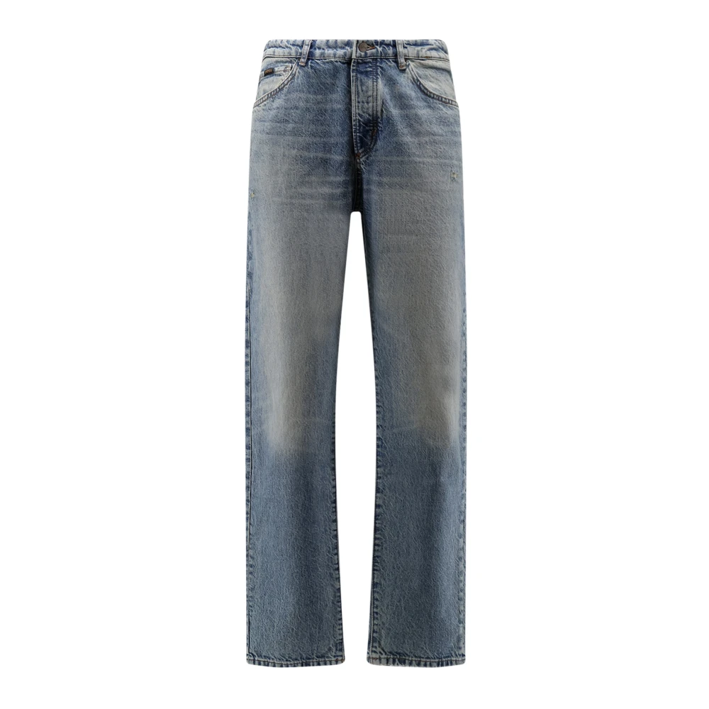 Hugo Men's Blue Boss Jeans - Straight Fit Jeans - W34 - Jeans