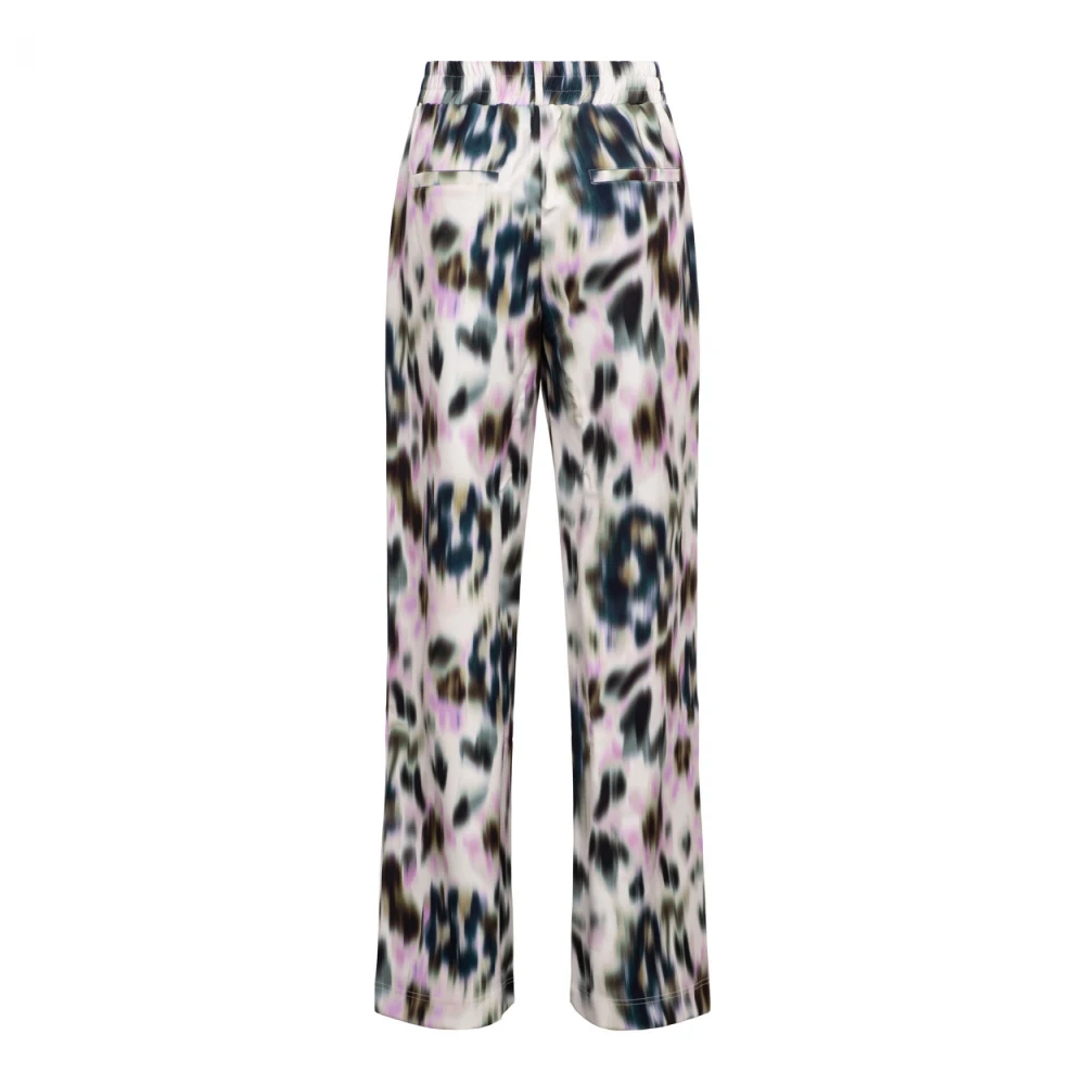 &Co Woman Wijde Broek Zomerse Stijl Multicolor Dames