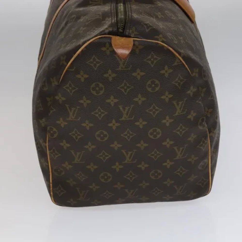 Louis Vuitton Vintage Pre-owned Canvas travel-bags Brown Dames