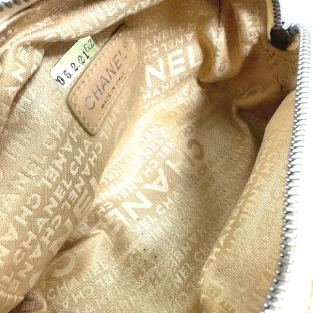 Chanel Vintage Pre-owned Canvas clutches Pink Dames