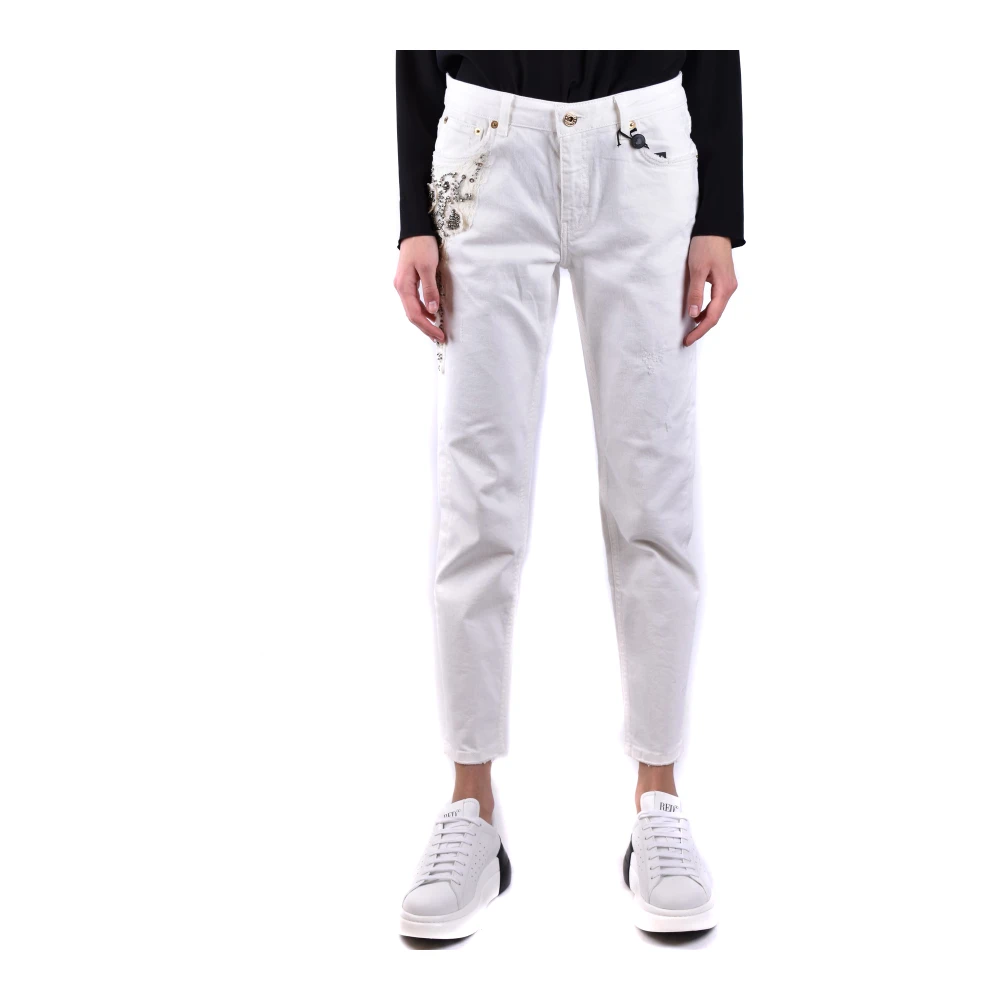 Twinset Jeans White Dames
