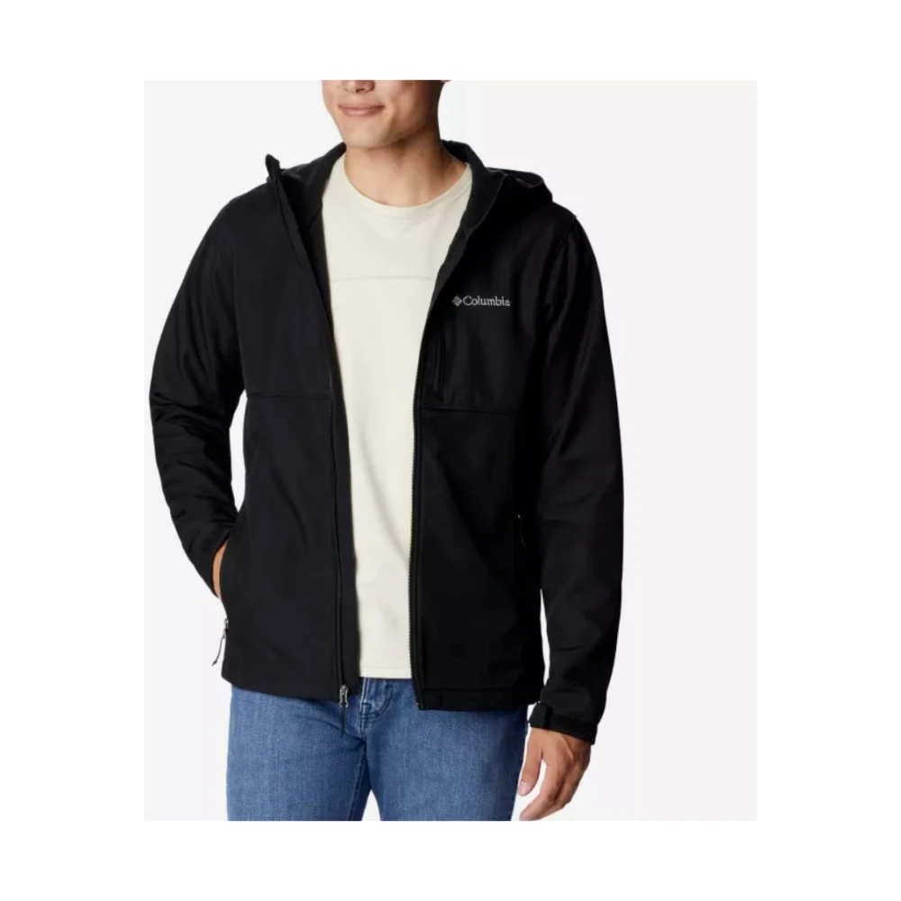 Columbia Zwarte Waterdichte Softshell Wandelschoen Black Heren