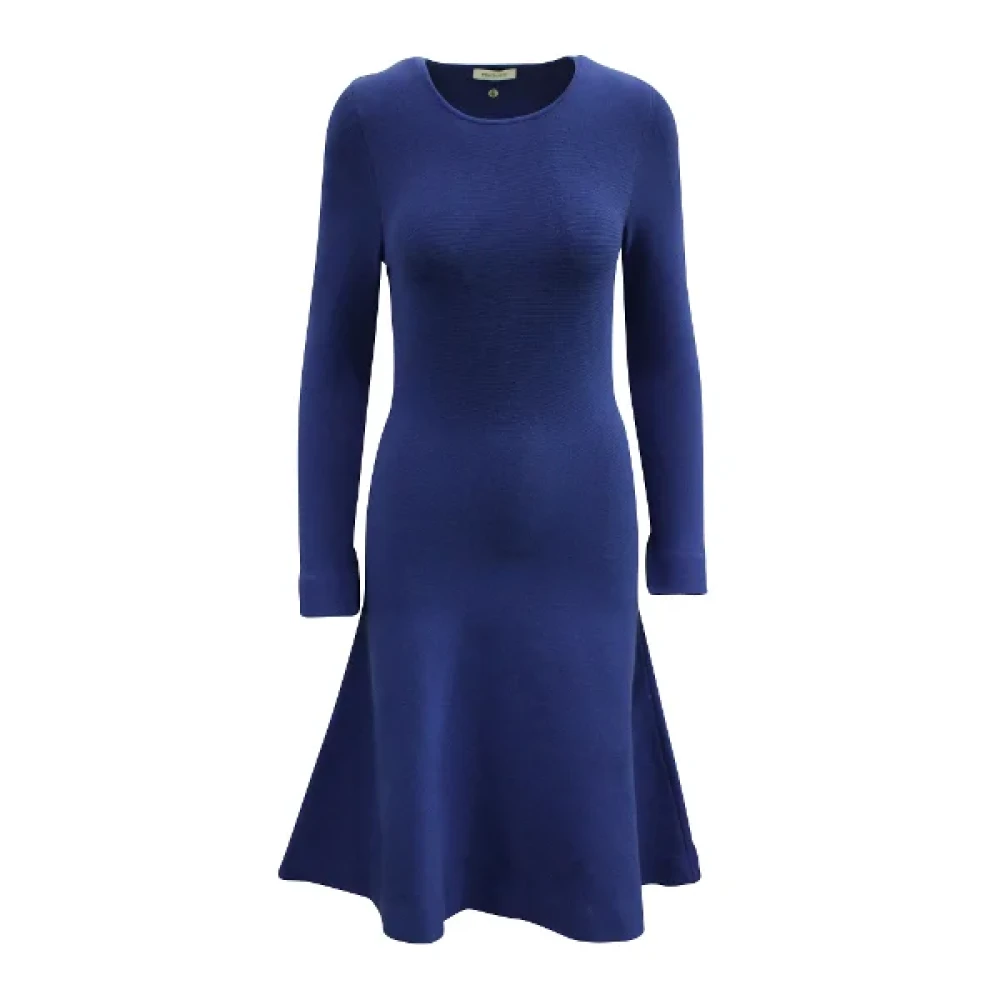 Mugler Pre-owned Fabric dresses Blue Dames