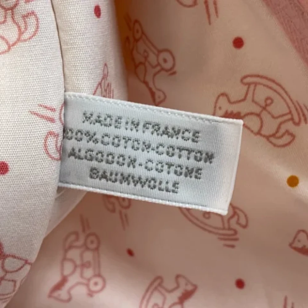 Hermès Vintage Pre-owned Cotton home-office Pink Dames