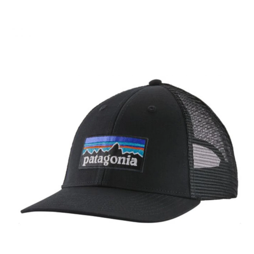 Patagonia Logo Trucker Hoed Zwart Black Heren