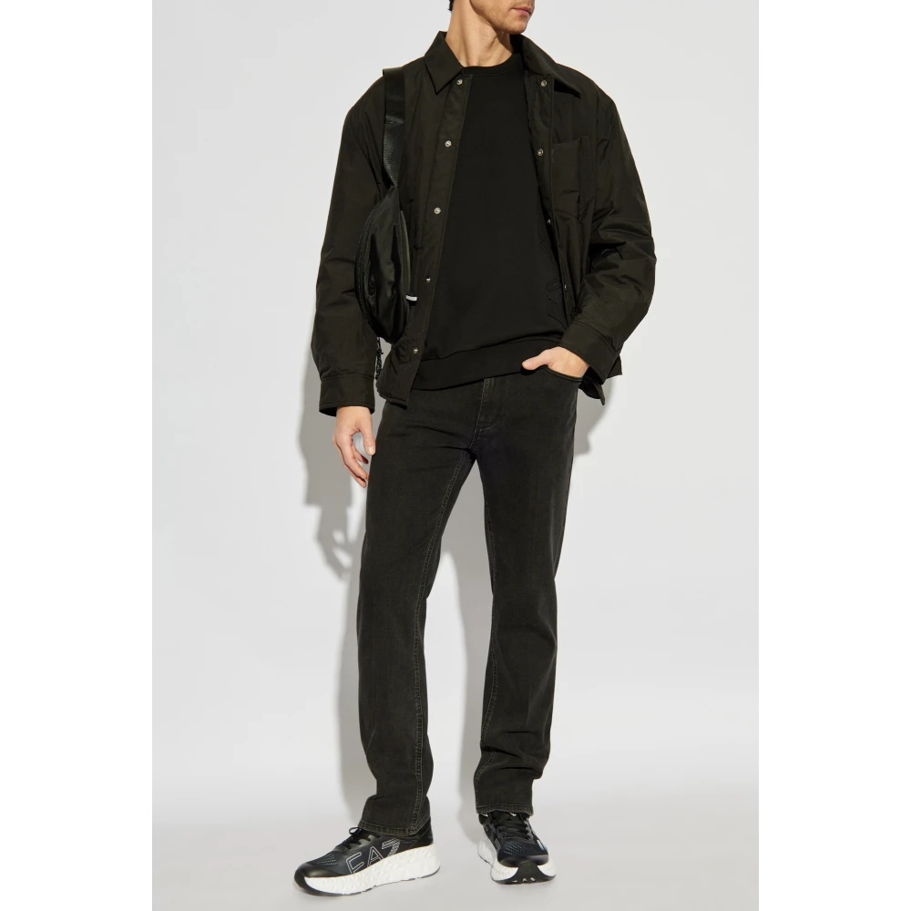 Emporio Armani EA7 Sweatshirt uit de collectie Black Heren