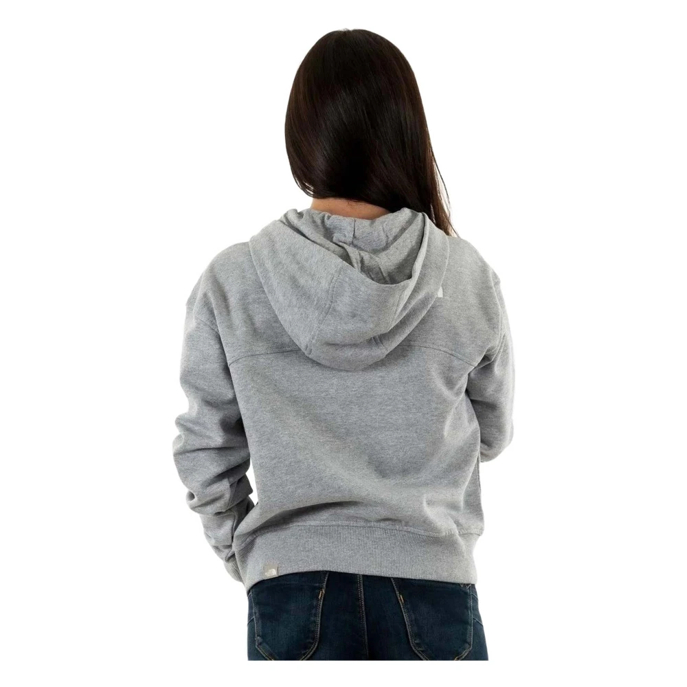 The North Face Essential Fz Hoodie Gray Dames