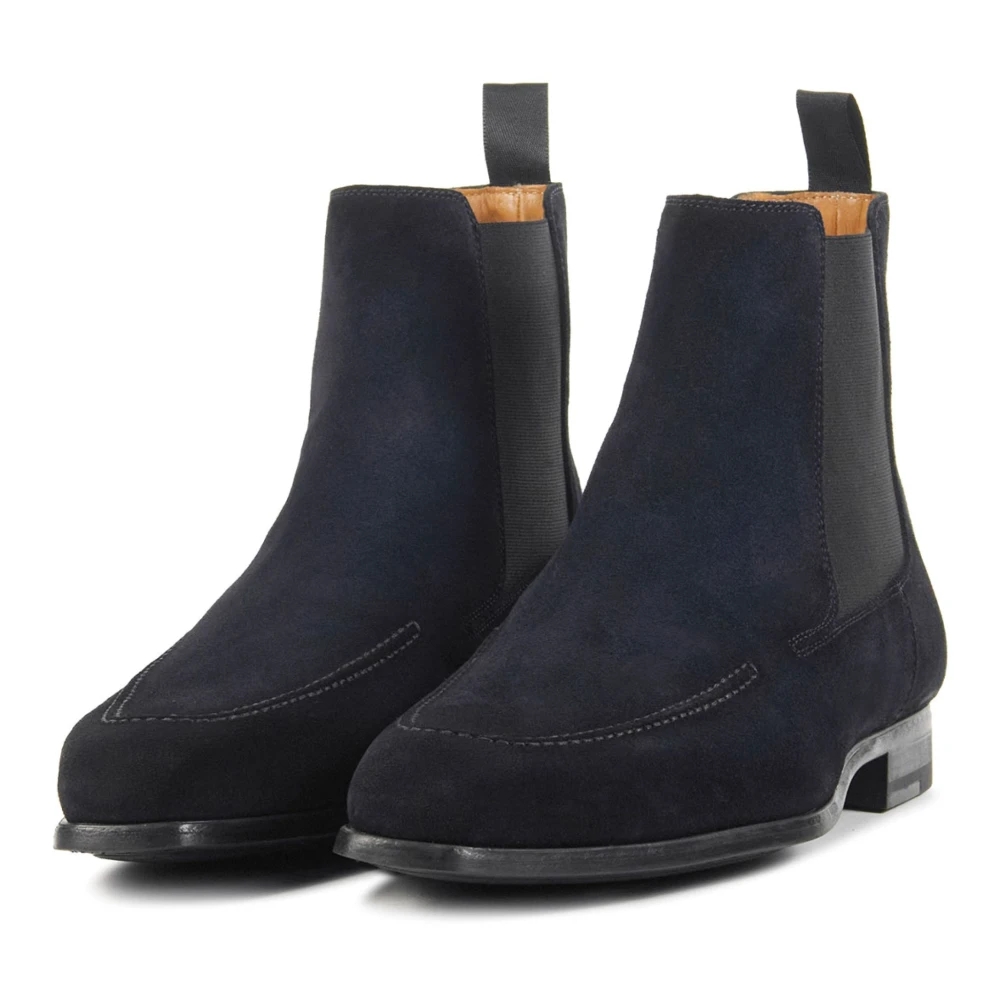 Magnanni Blauwe Suède Laarzen Blue Heren