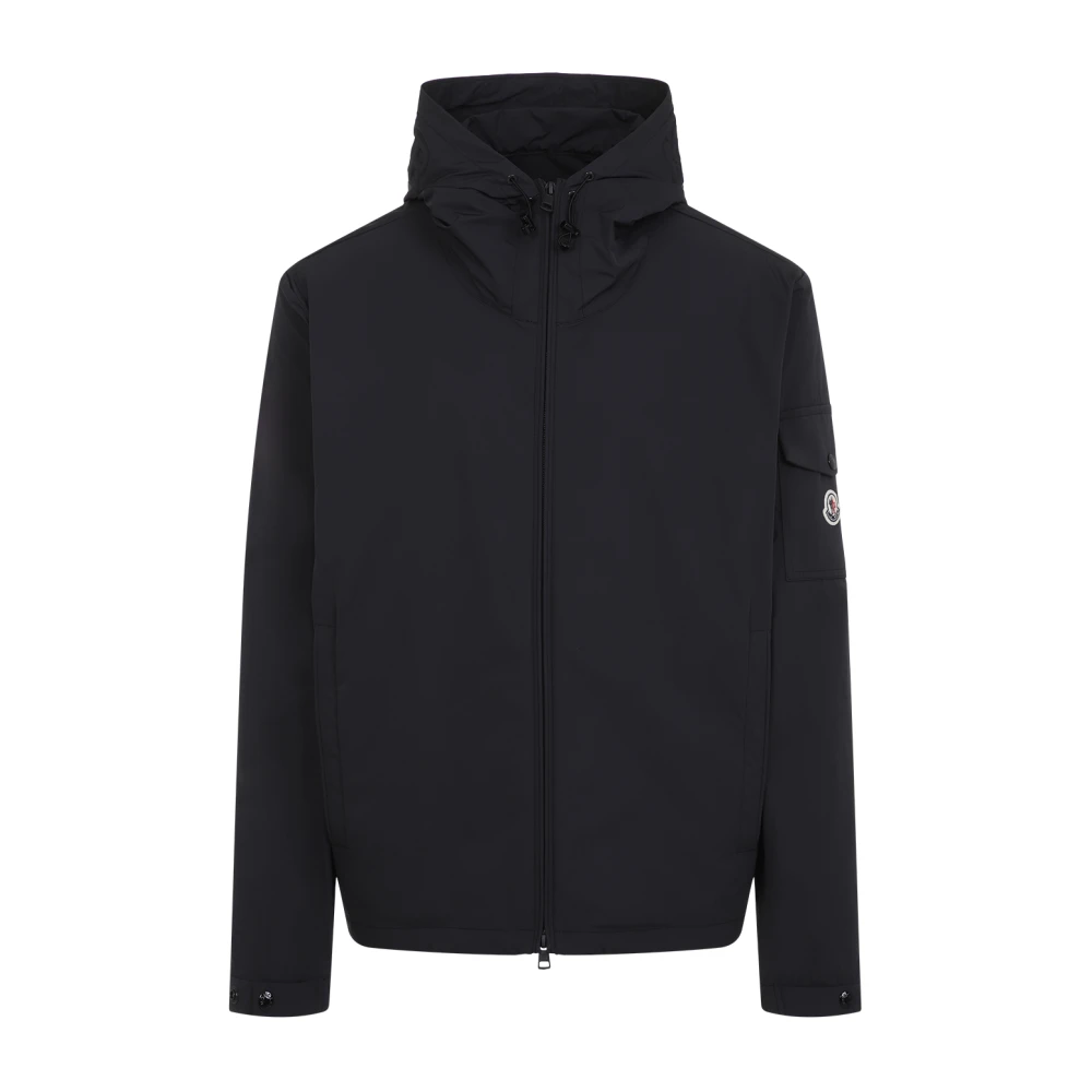 Moncler Stijlvolle Jas voor Sassiere Look Black Heren