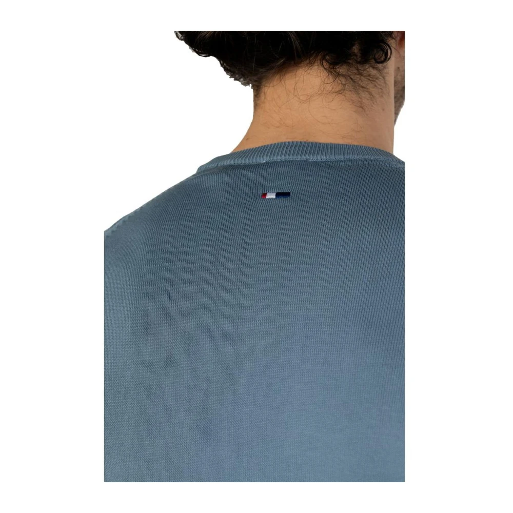 U.s. Polo Assn. Katoenen Jersey T-Shirt Blue Heren