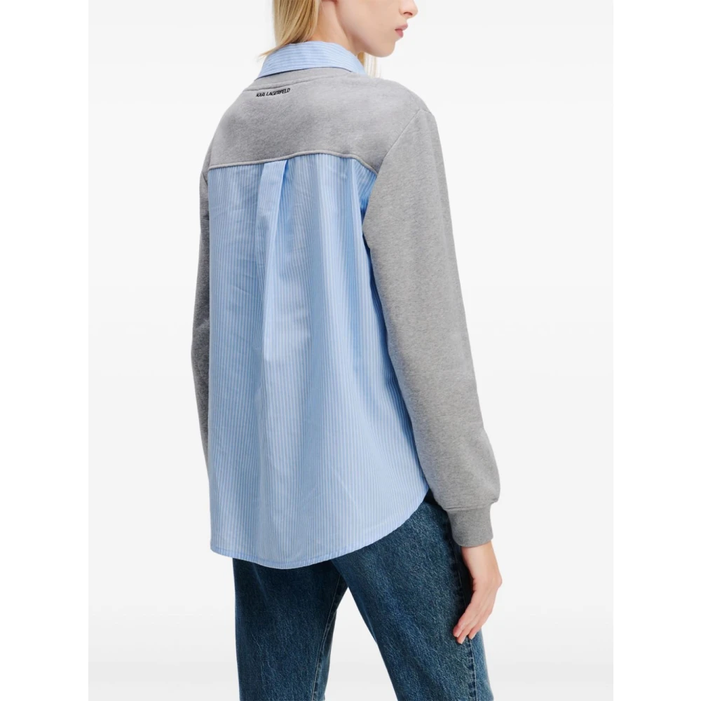 Karl Lagerfeld Ikon Sweatshirt Gray Dames