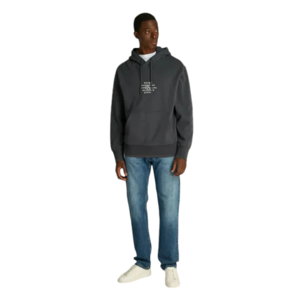 Calvin Klein Stijlvolle Sweatshirt voor Mannen Gray Heren