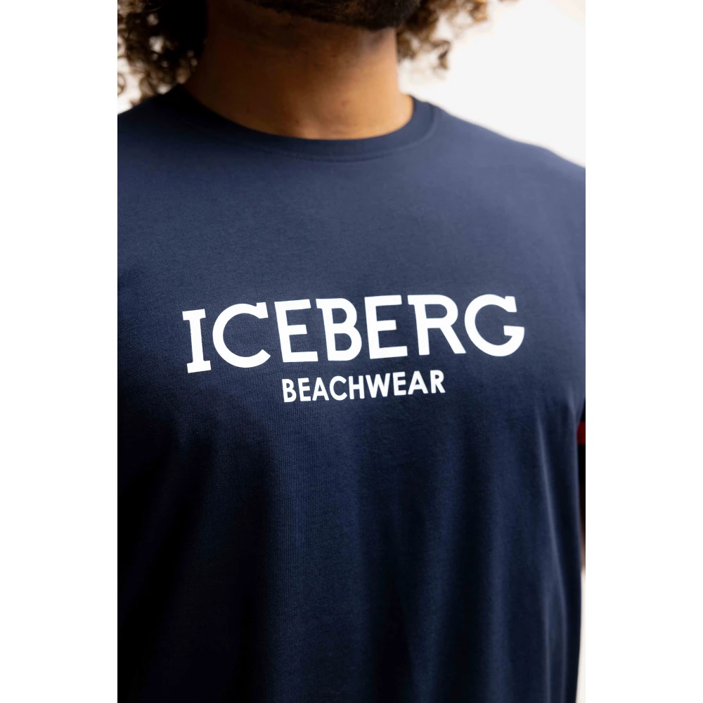 Iceberg Milano T-Shirt Heren Donkerblauw Blue Heren