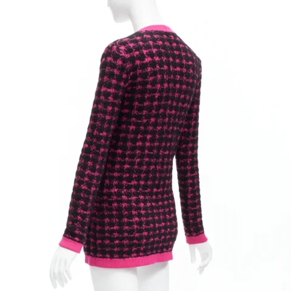 Saint Laurent Vintage Pre-owned Wool tops Pink Dames
