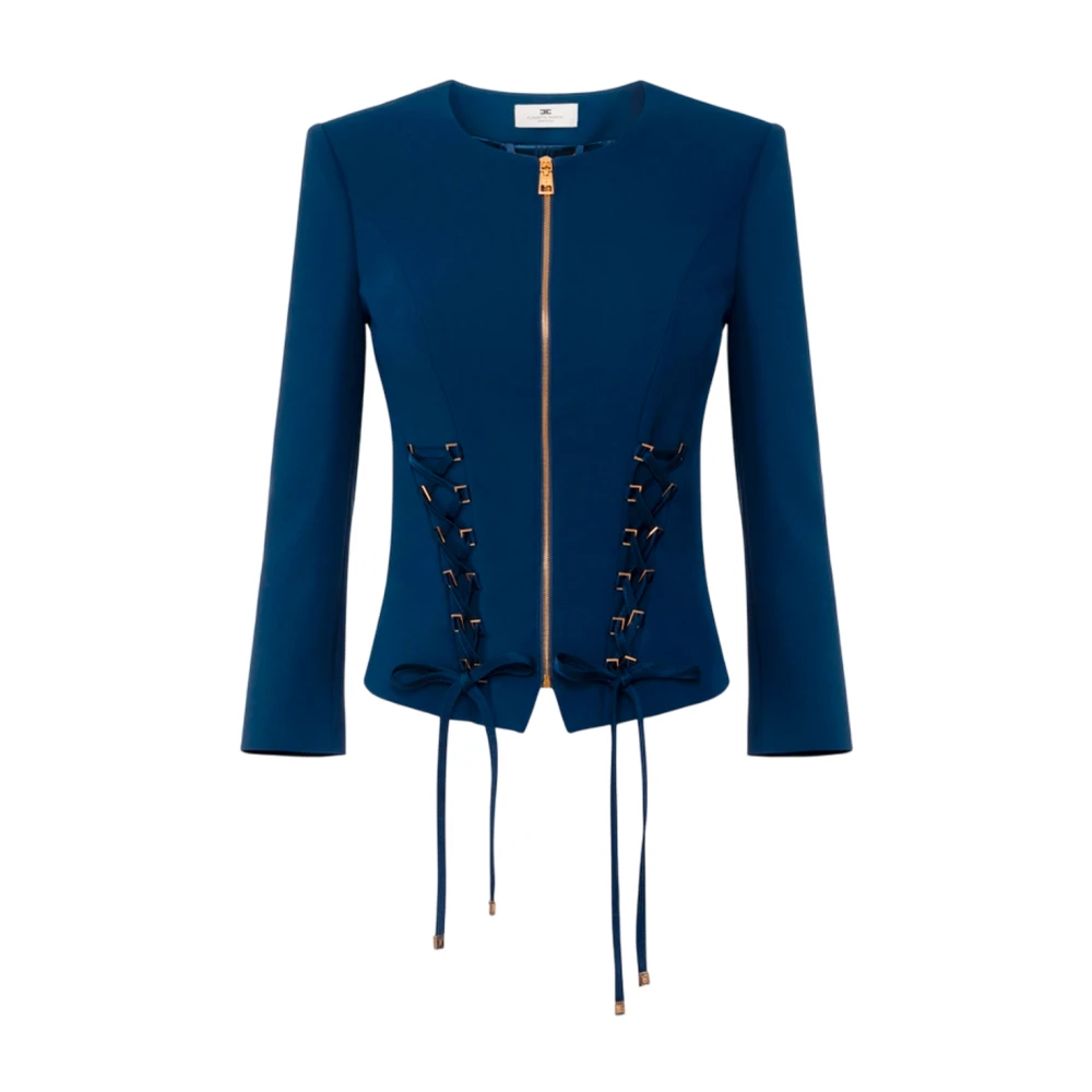 Jackets > Light Jackets - - Elisabetta Franchi - Modalova