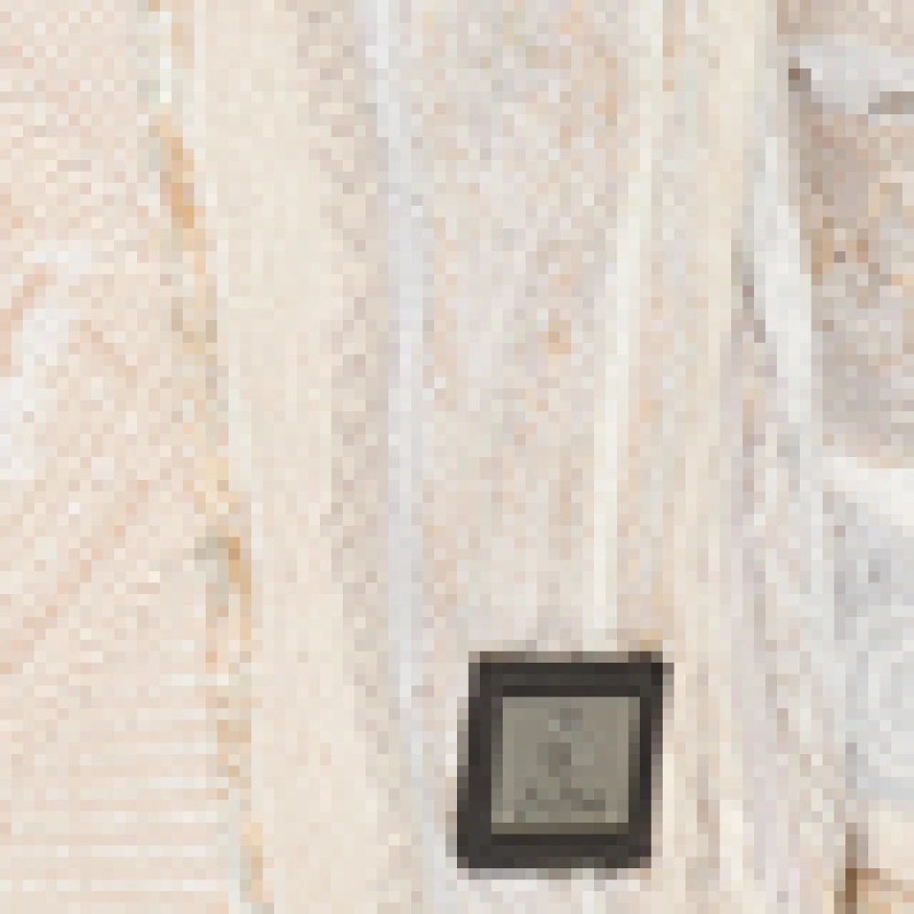 carlo colucci Kleurrijke Geometrische Gebreide Trui Beige Heren