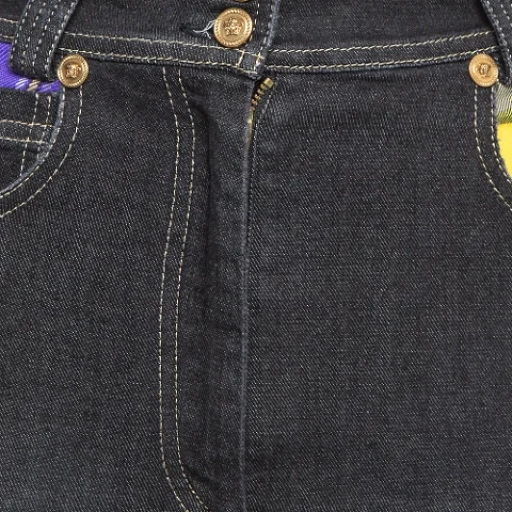 Versace Pre-owned Denim jeans Multicolor Dames