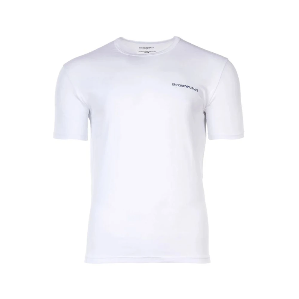 Emporio Armani Bicolor katoenen T-shirt herenondergoed Multicolor Heren