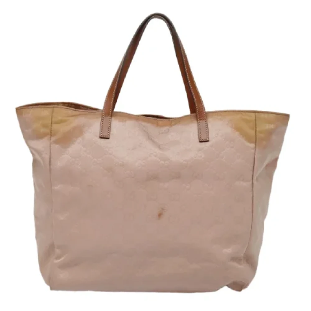 Gucci Vintage Pre-owned Canvas gucci-bags Pink Dames