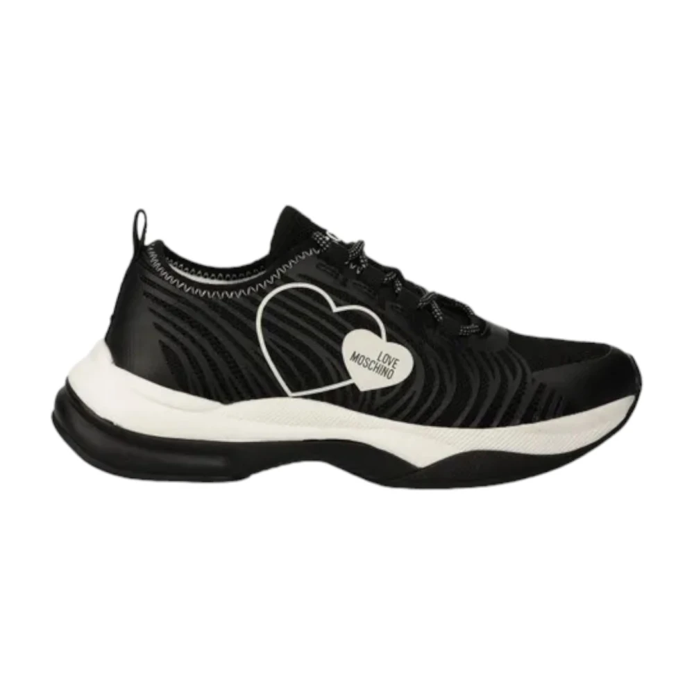 Love Moschino Women's Black Fashion Shoes - Sneakers - 7 Uk - Shoes