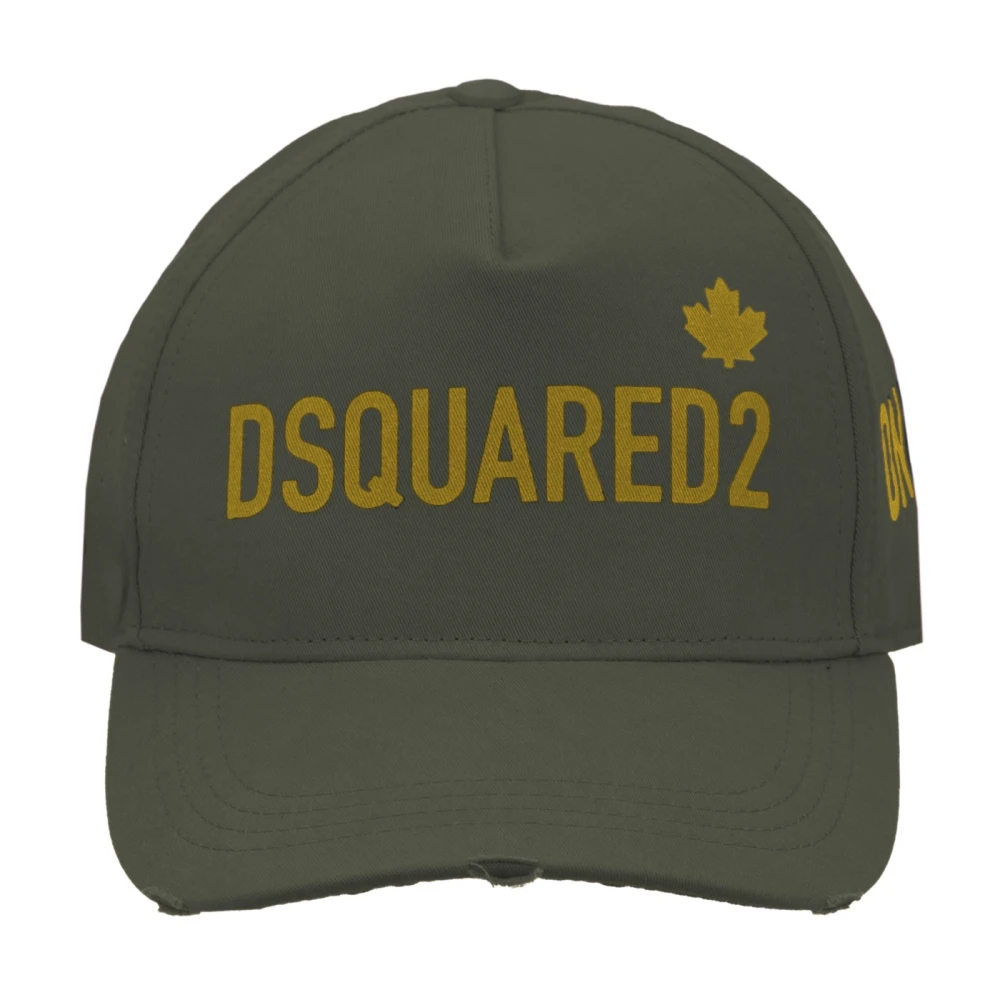 Dsquared2 Contrast Logo Baseballpet Green Unisex