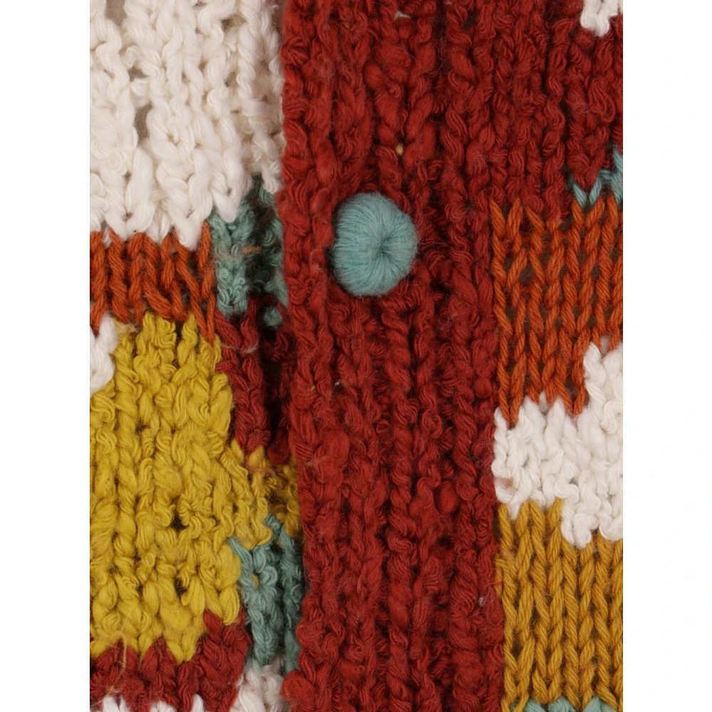 The Elder Statesman Multicolor Organisch Katoen V-Hals Vest Multicolor Heren