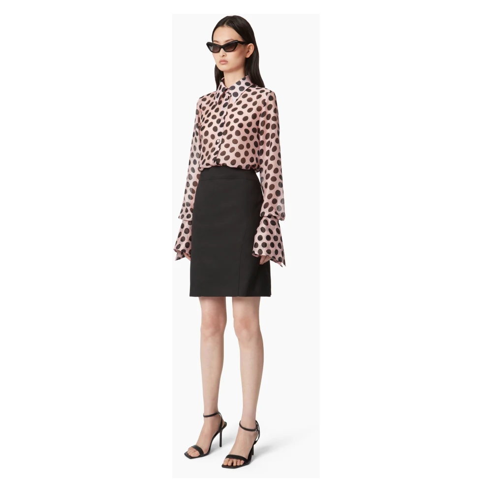 Nina Ricci Blouse MET Klok Multicolor Dames
