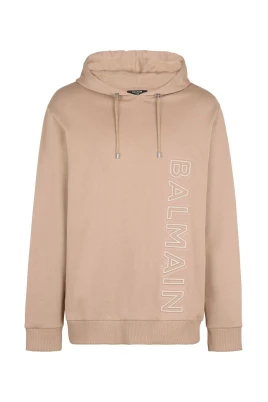 Präglad Reflekterande Hoodie i