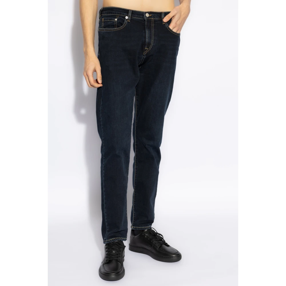 PS By Paul Smith Jeans met licht toelopende pijpen Blue Heren