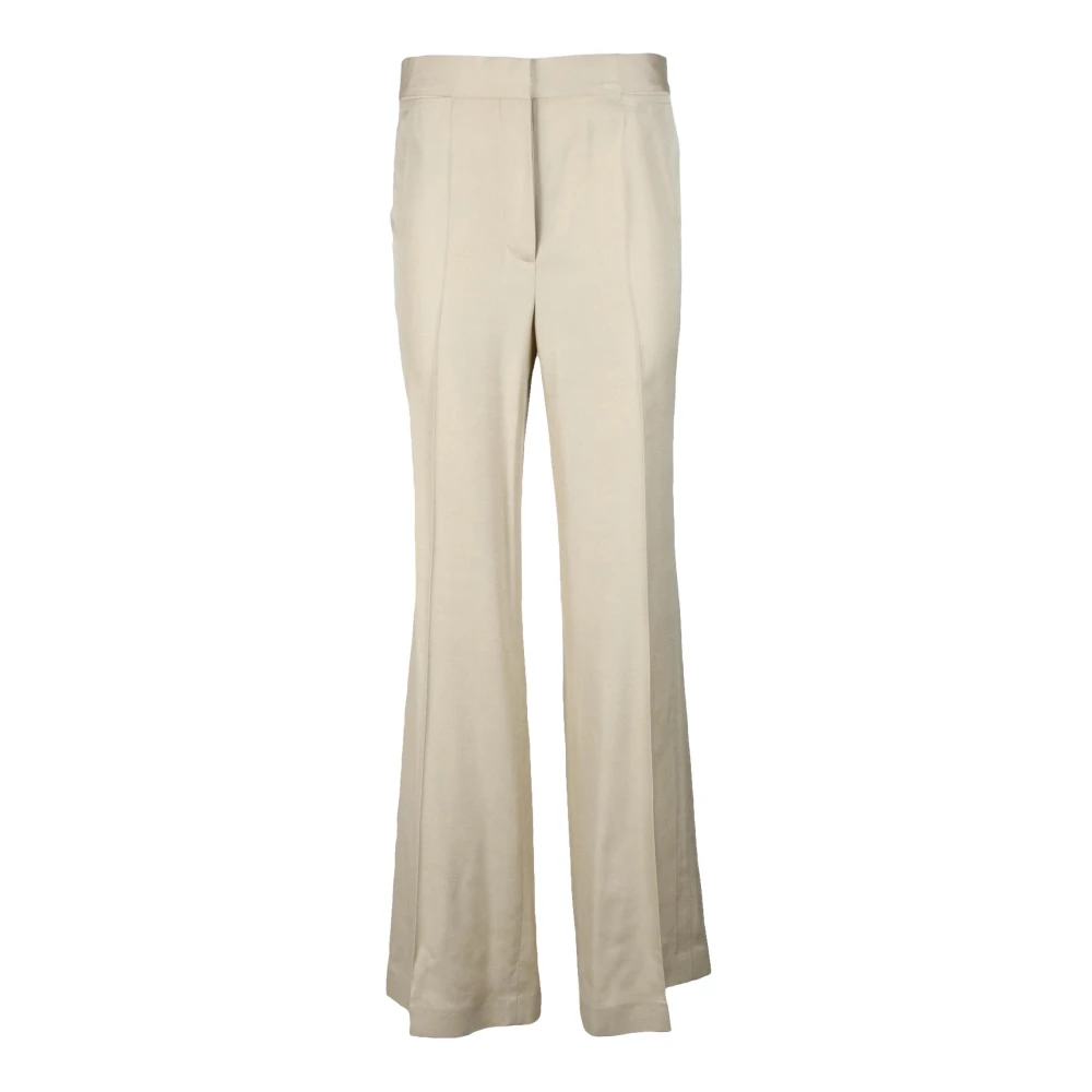 Stella Mccartney Viscose broek Beige Dames