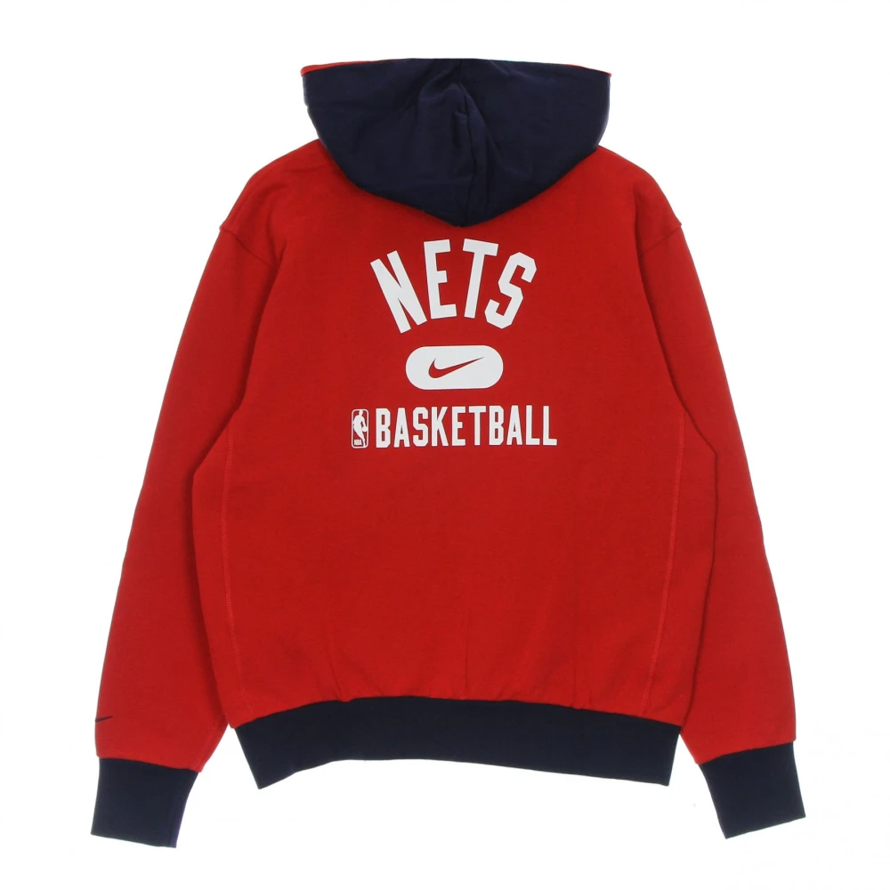 Nike NBA Fleece Full-Zip Hoodie Bronet Red Heren