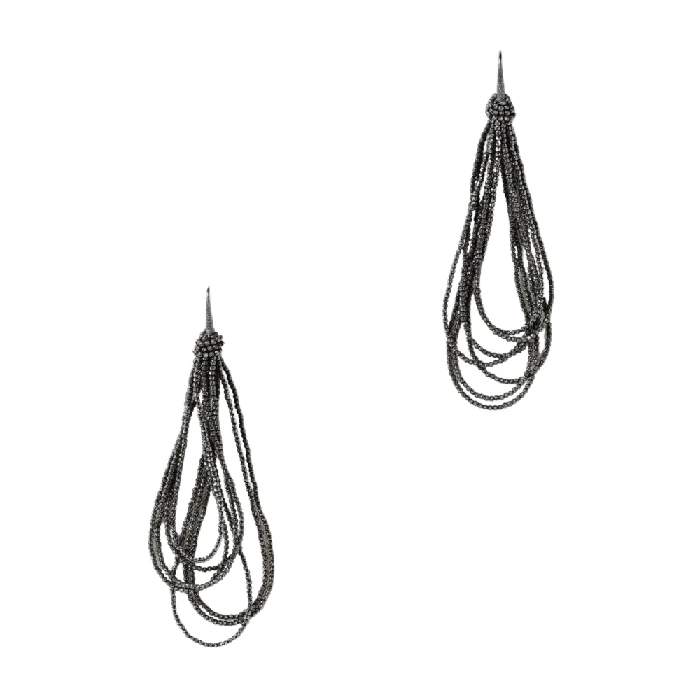Accessories > Jewellery > Earrings - - Brunello Cucinelli - Modalova