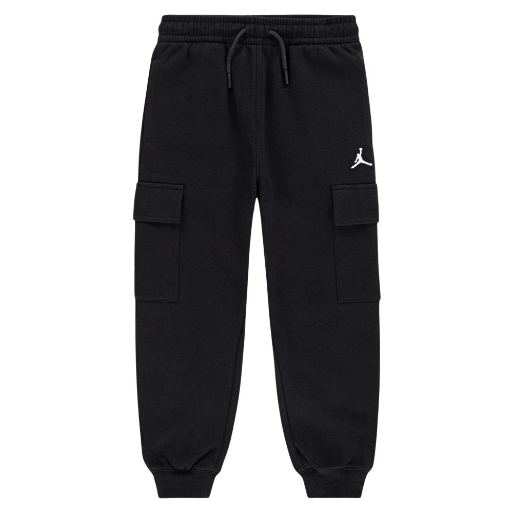 Jordan Boys Black Sweatpants, 13 Y, My Brooklyn Essentials Fleece Cargo Trousers