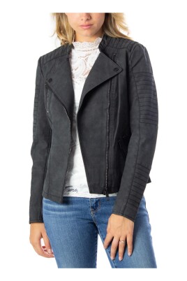blazer-femme-noir-avec-fermeture-eclair